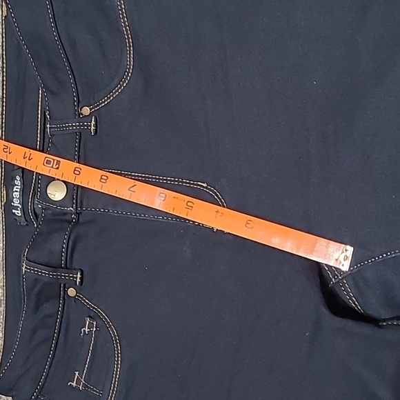 D. Jeans Dark Wash High-Rise Jeggings Size 8 - Picture 5 of 9